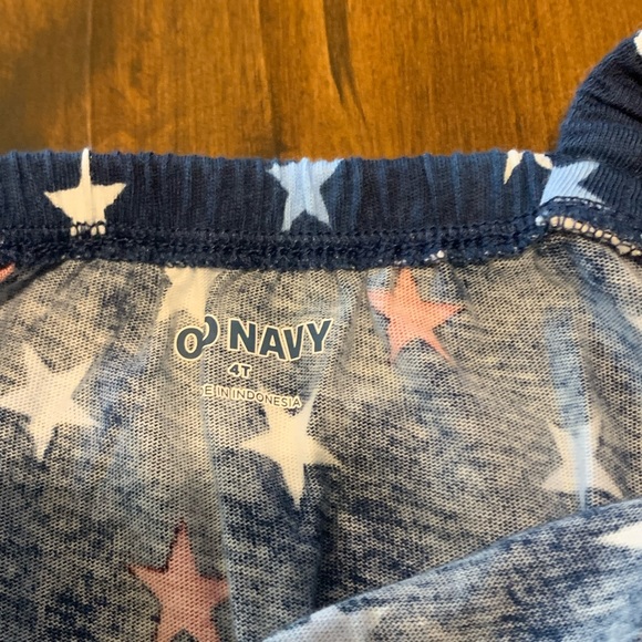 🌟EUC Old Navy⚓️ 4th of July/Patriotic Swimsuit with Romper Cover Up🇺🇸🧨 Sz 4T - Picture 3 of 7